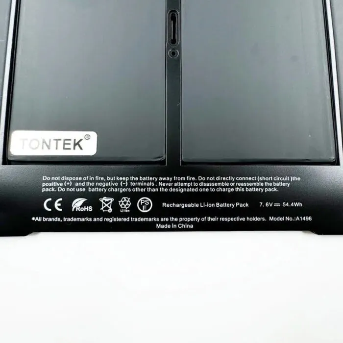TONTEK A1496 macbook battery 7150mAh detail view