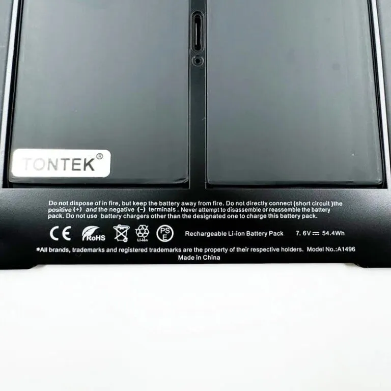 TONTEK A1496 macbook battery 7150mAh detail view