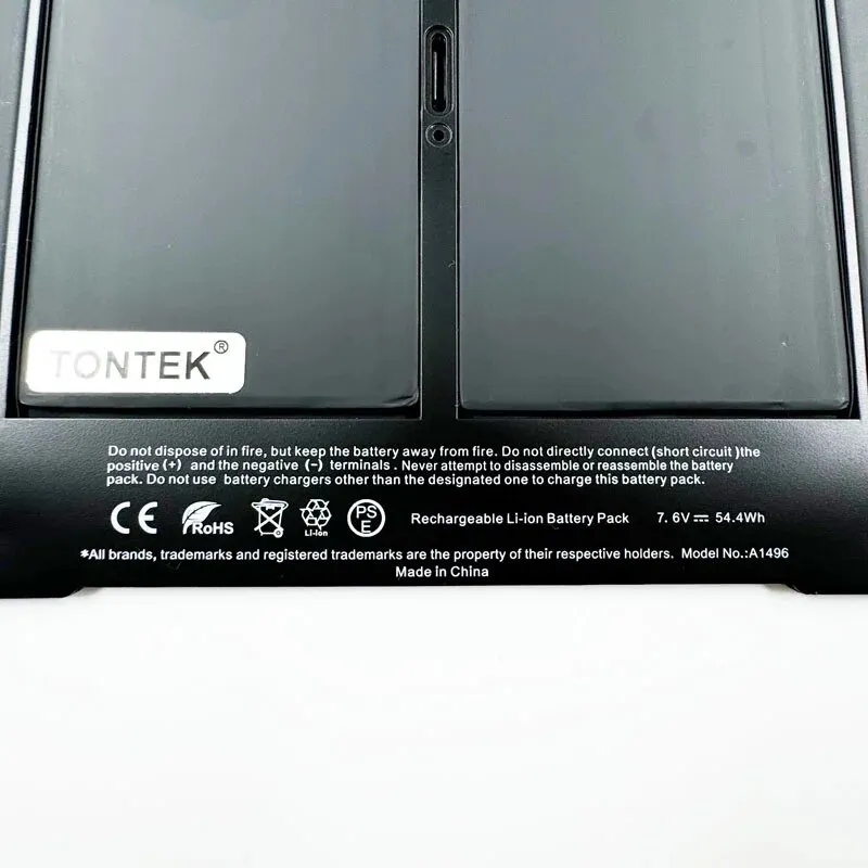 TONTEK A1496 macbook battery 7150mAh detail view