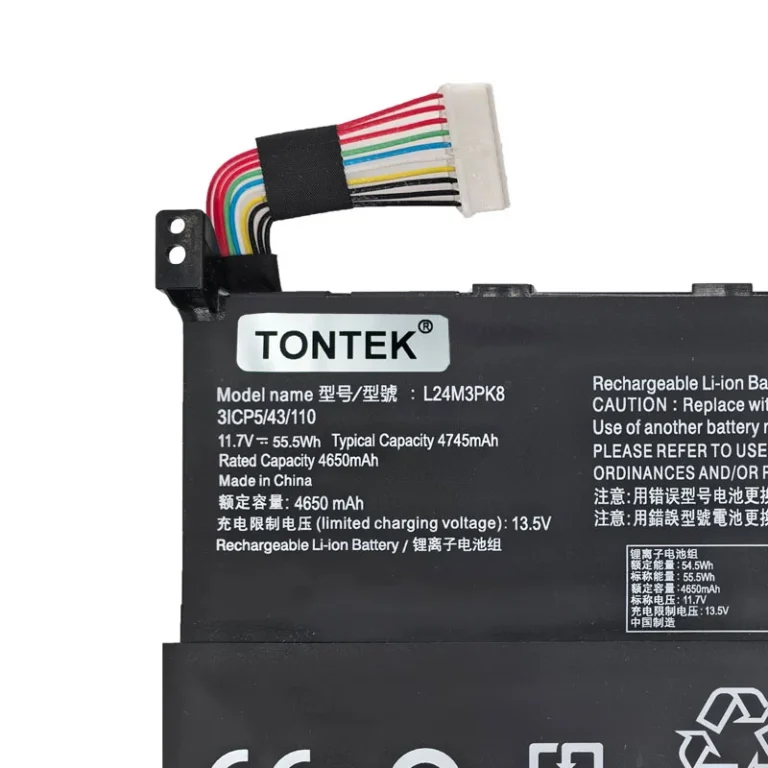 Tontek L24M3PK8 battery detail view for Legion Go S