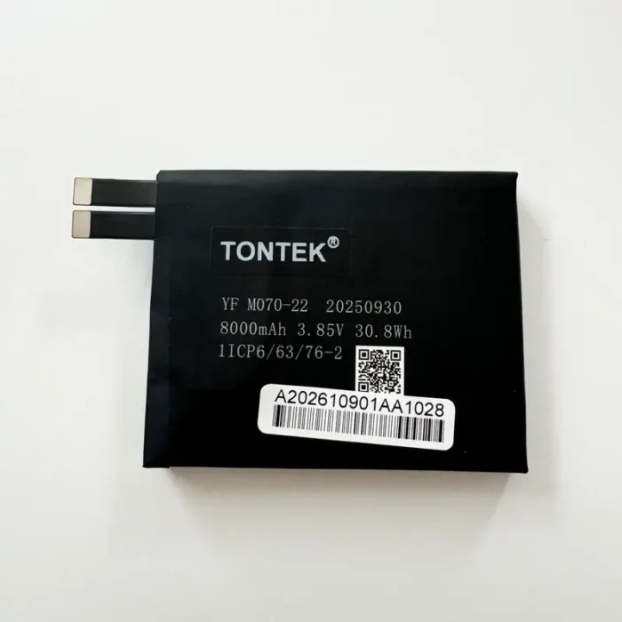 TONTEK YF M070-22 battery front photo